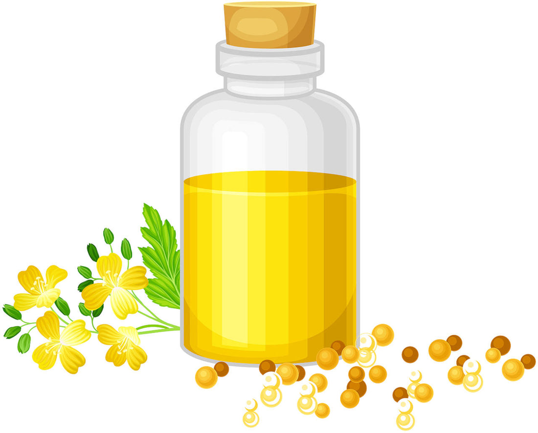 l'huile de moutarde est-elle bénéfique pour les cheveux