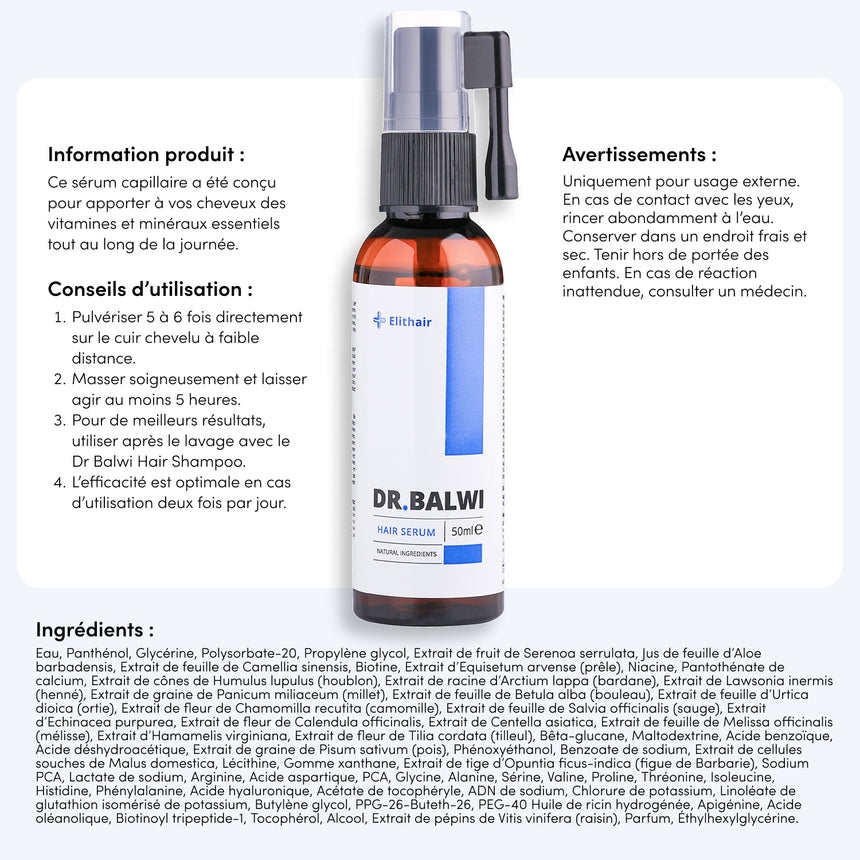 Kit Shampooing & Spray Dr. Balwi