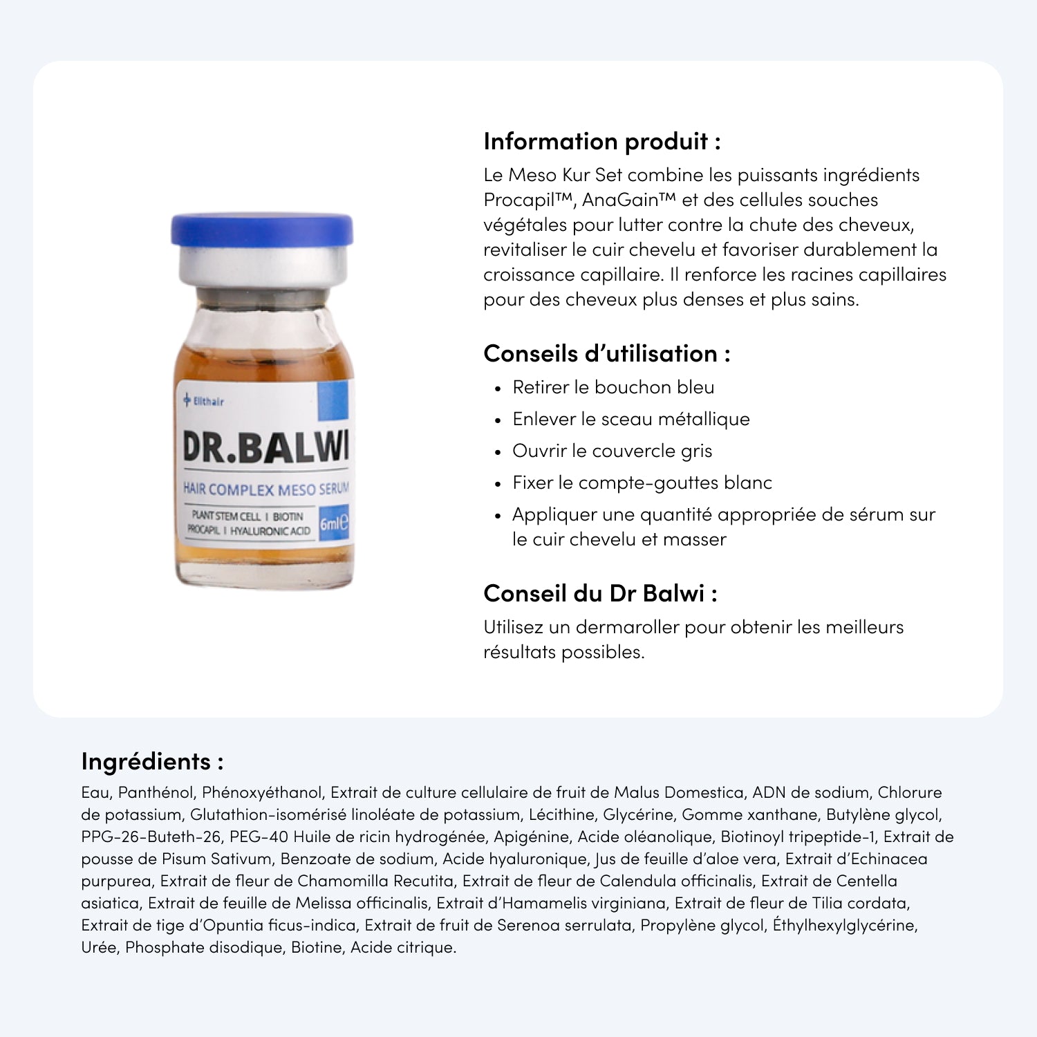 Kit Hair Boost Dr. Balwi