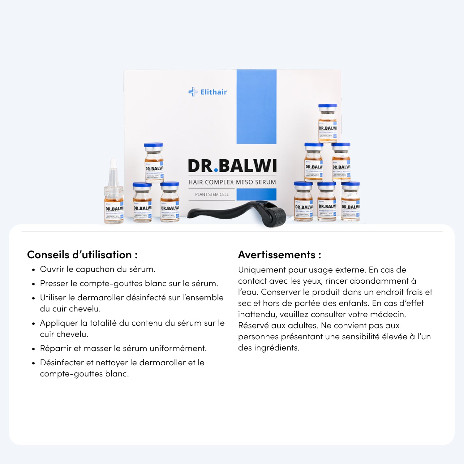 Docteur Ensemble de mésothérapie Balwi