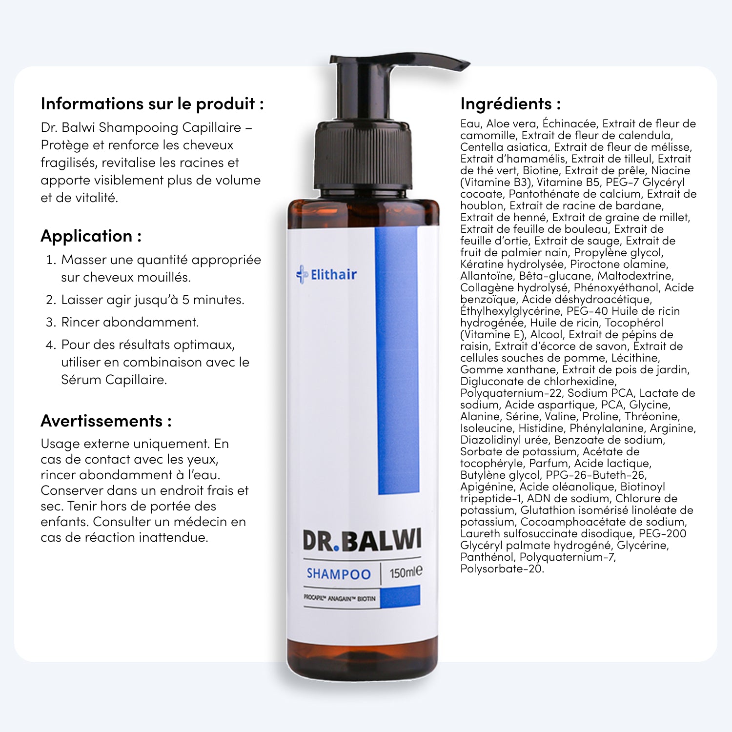 Routine anti-chute de cheveux