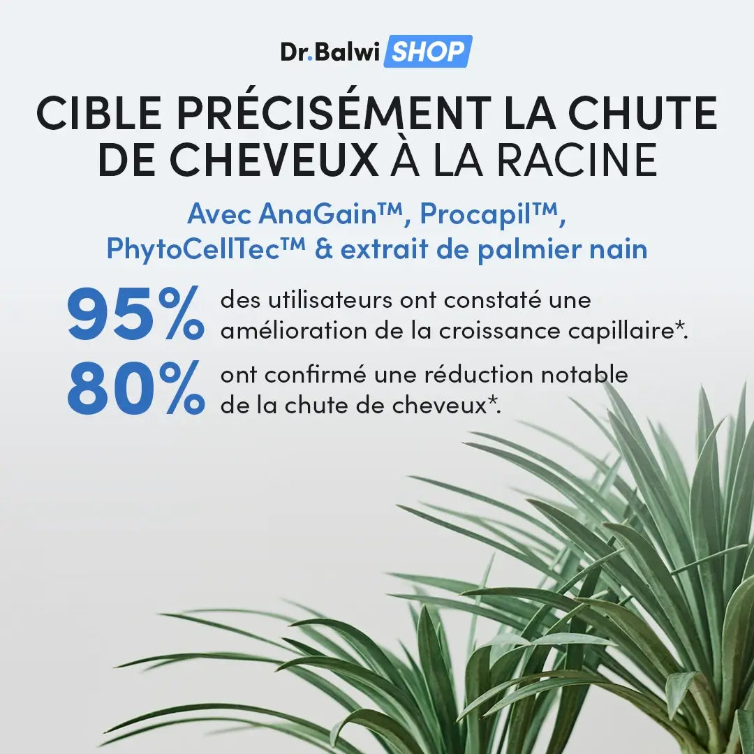 Routine anti-chute de cheveux