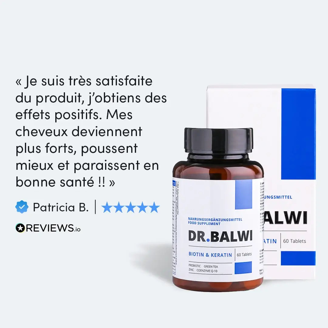 Dr. Balwi Cure Biotine & Kératine - 60 comprimés