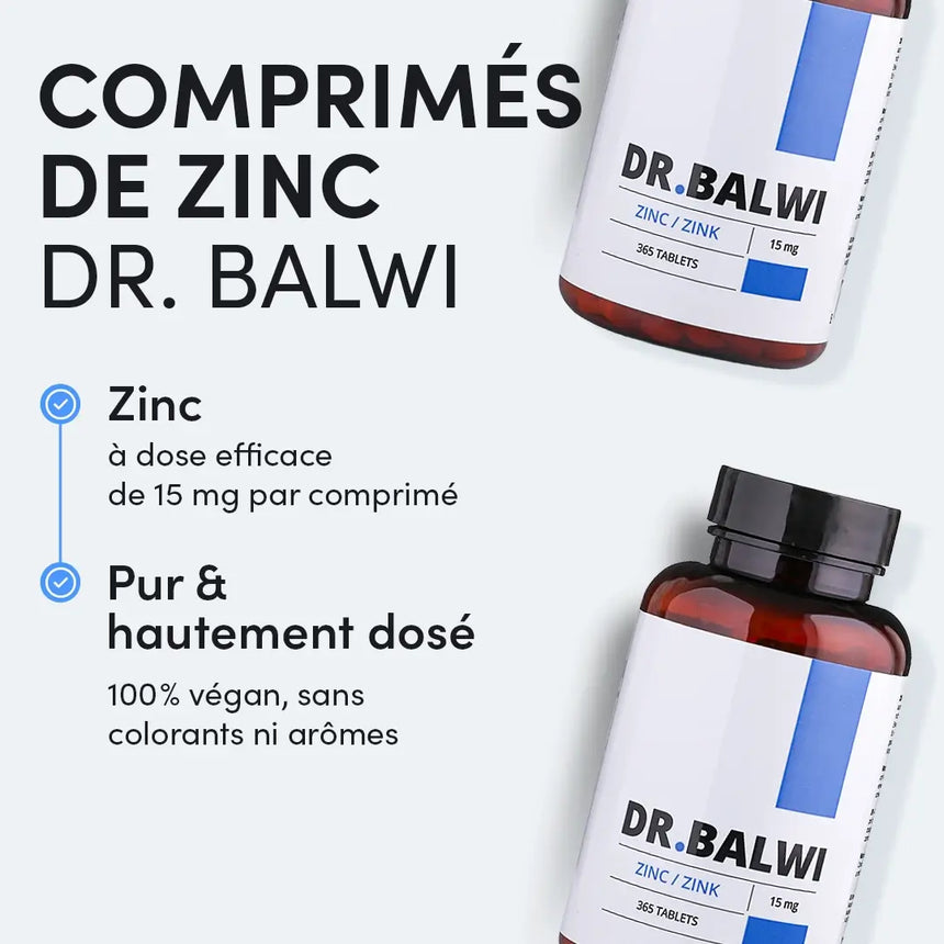Comprimés de Zinc Dr. Balwi