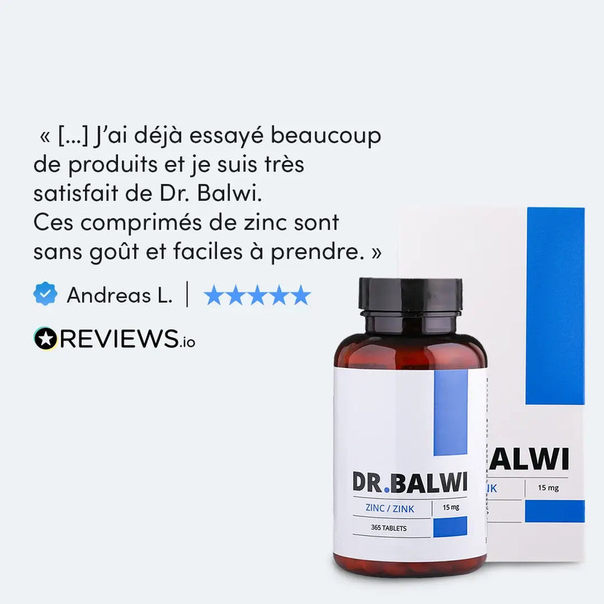 Comprimés de Zinc Dr. Balwi