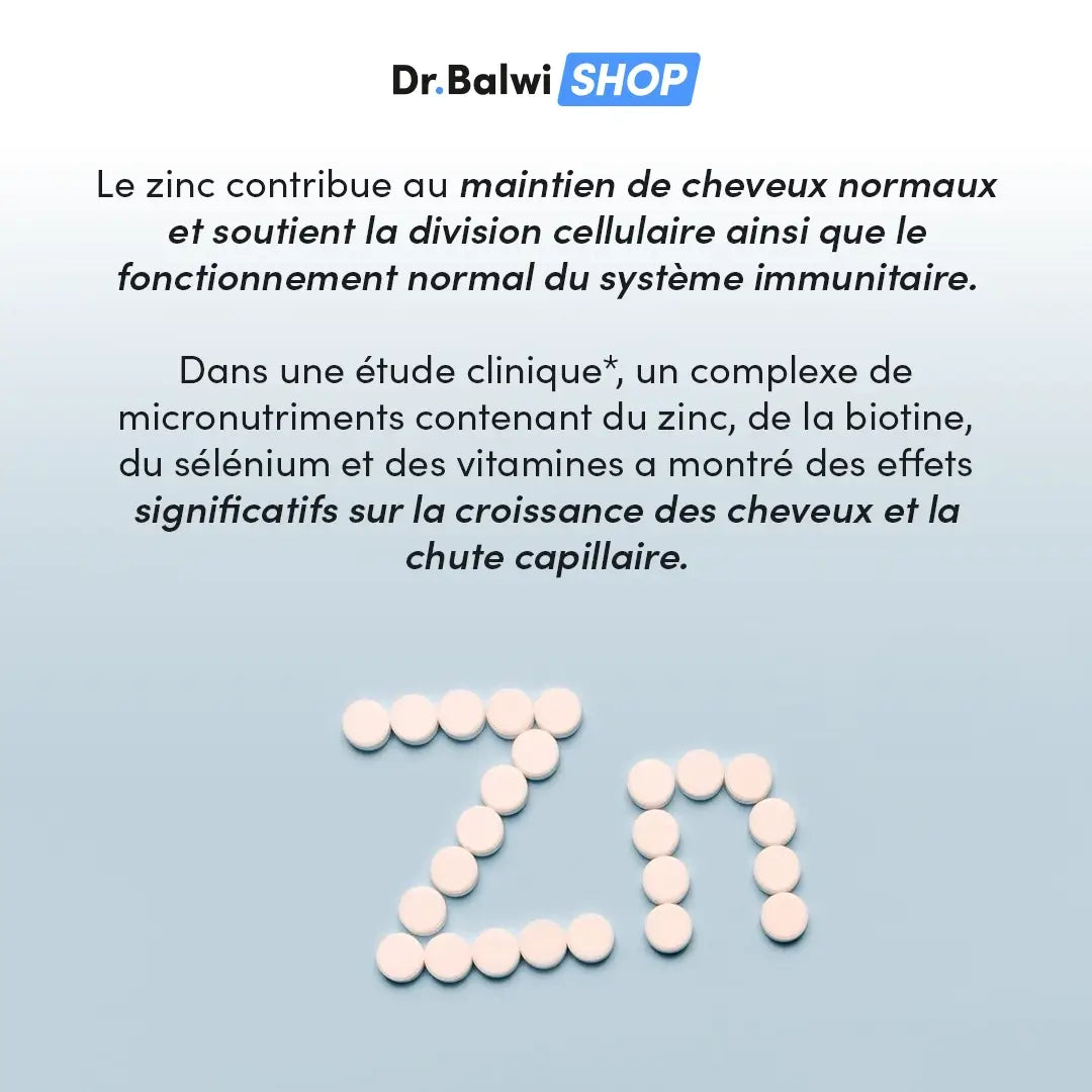 Comprimés de Zinc Dr. Balwi