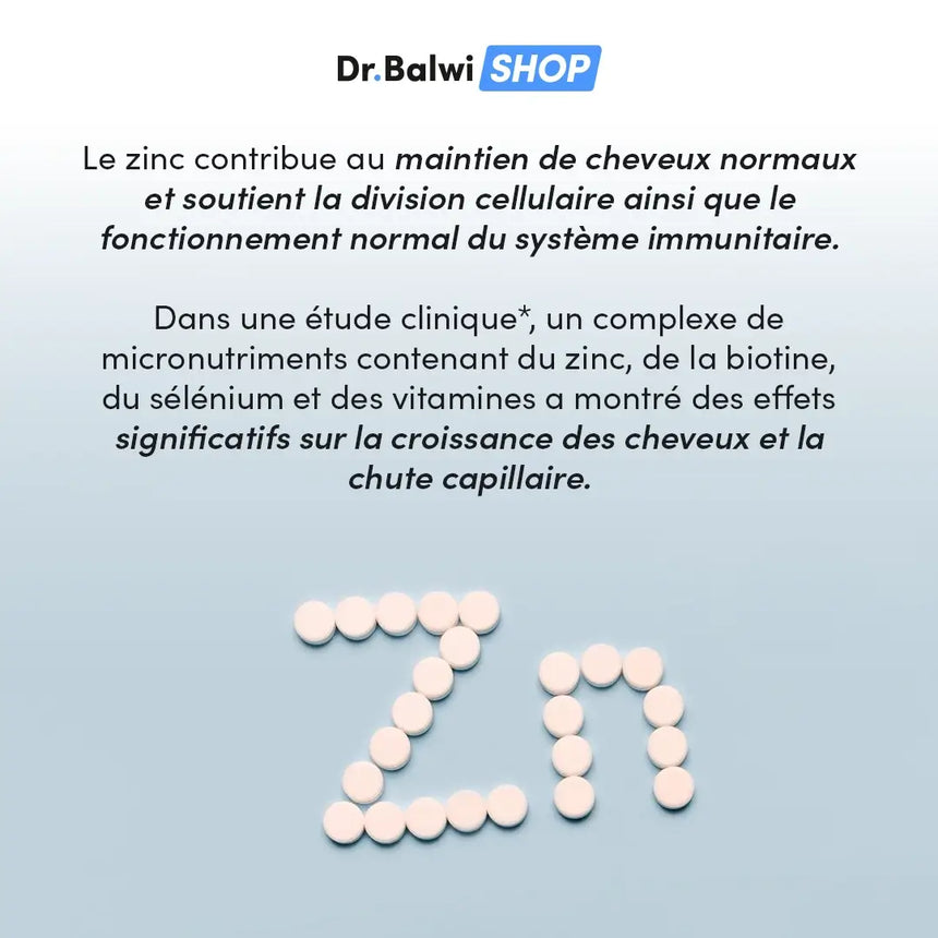 Comprimés de Zinc Dr. Balwi